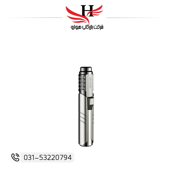 فندک اتمی GREEN LION JET FLAME با شعله جت ضد باد، گازی قابل شارژ مناسب خرید عمده